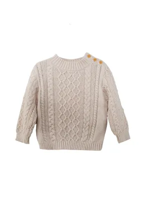 20252-Fisherman Pullover Baby Boy Sweater