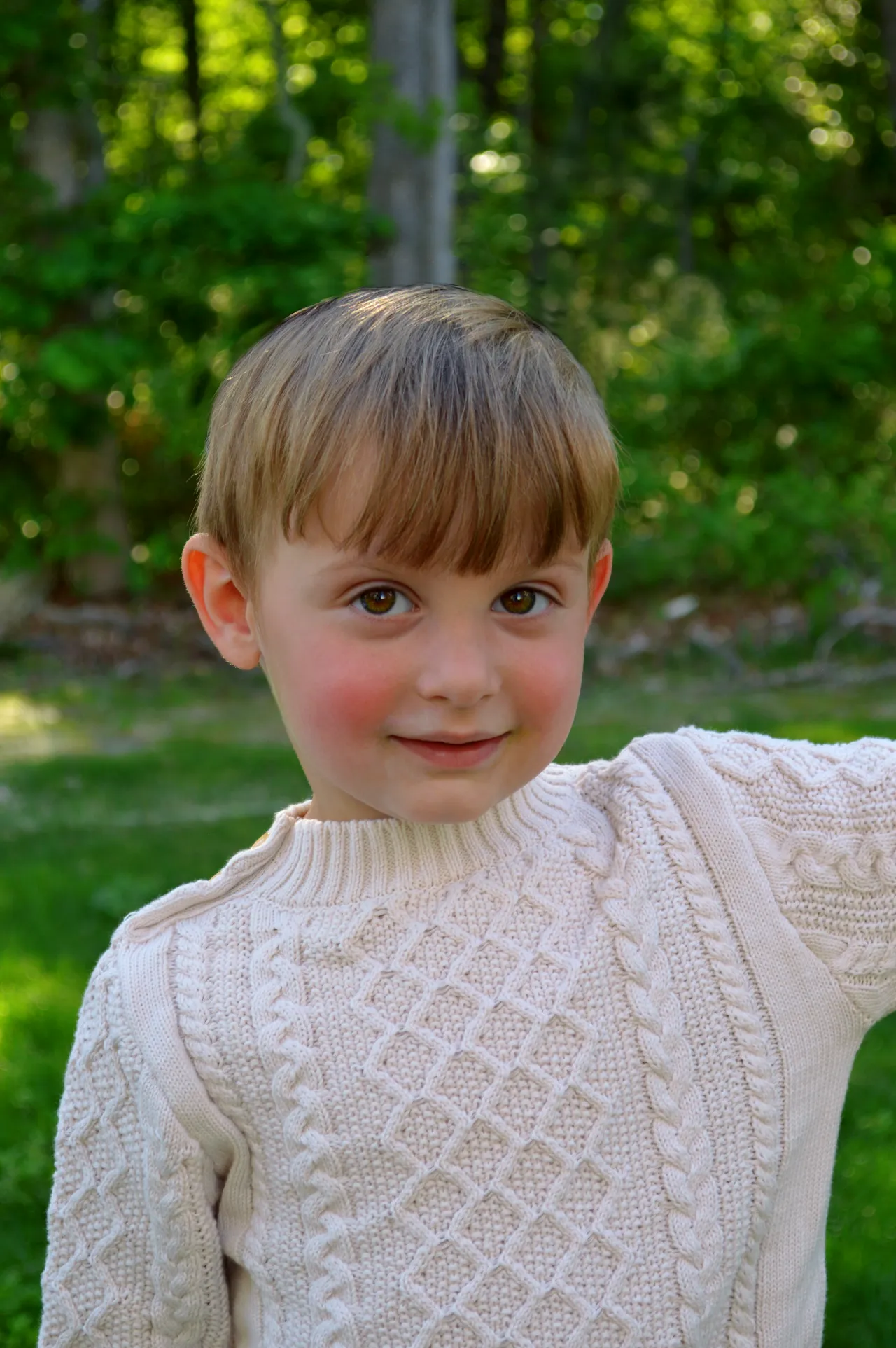 20252-Fisherman Pullover Baby Boy Sweater