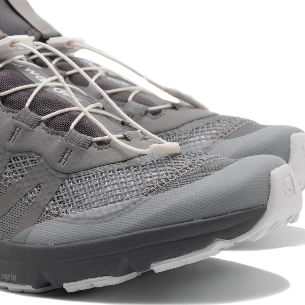 and wander x Salomon Reflective Mesh Sneaker / Grey