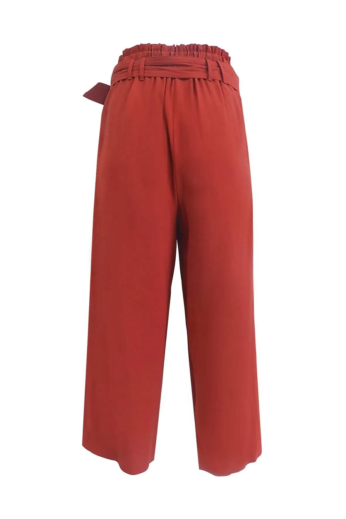 Berry Red Wide Pant