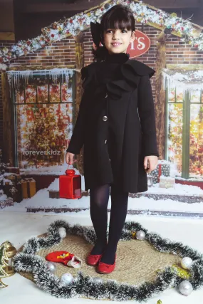 Black Diva Coat Dress