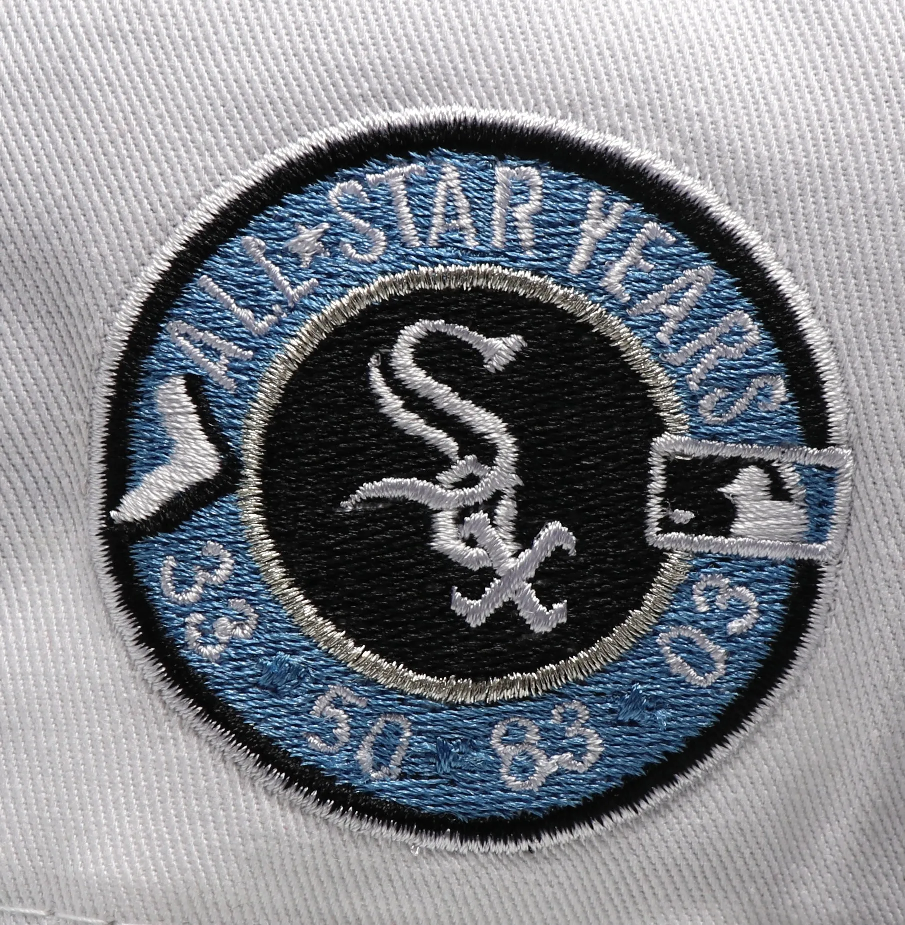 CHICAGO WHITESOX (ALL STAR YEARS) NEW ERA 59FIFTY FITTED (SKY BLUE UNDER VISOR)