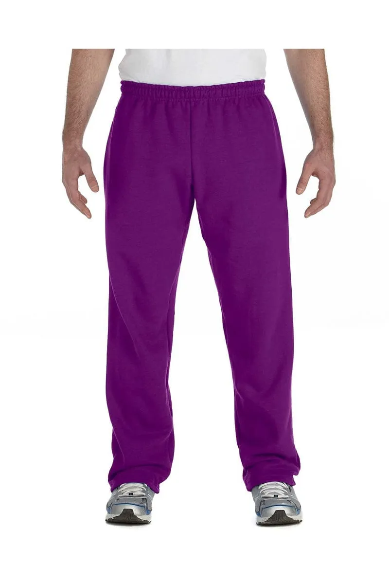 Gildan G184: Adult Unisex Heavy Blend™  Adult 8 oz., 50/50 Open-Bottom Sweatpants