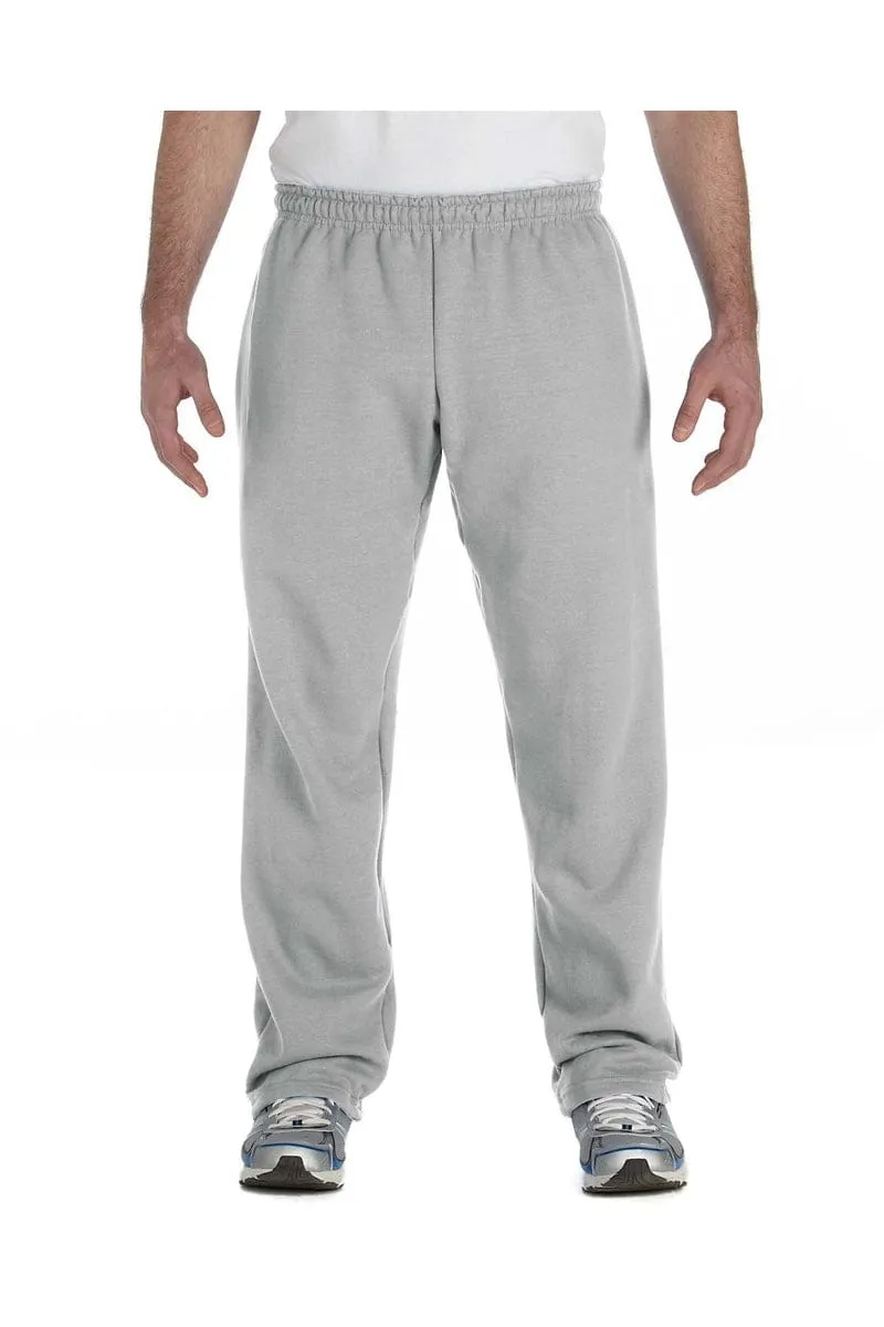 Gildan G184: Adult Unisex Heavy Blend™  Adult 8 oz., 50/50 Open-Bottom Sweatpants