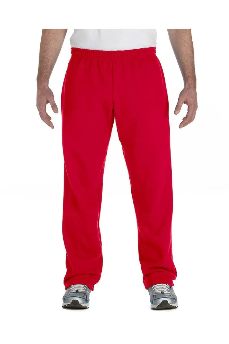 Gildan G184: Adult Unisex Heavy Blend™  Adult 8 oz., 50/50 Open-Bottom Sweatpants