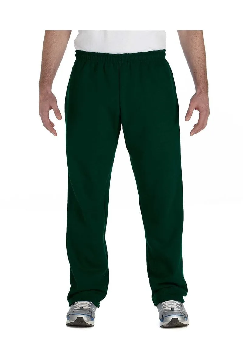 Gildan G184: Adult Unisex Heavy Blend™  Adult 8 oz., 50/50 Open-Bottom Sweatpants