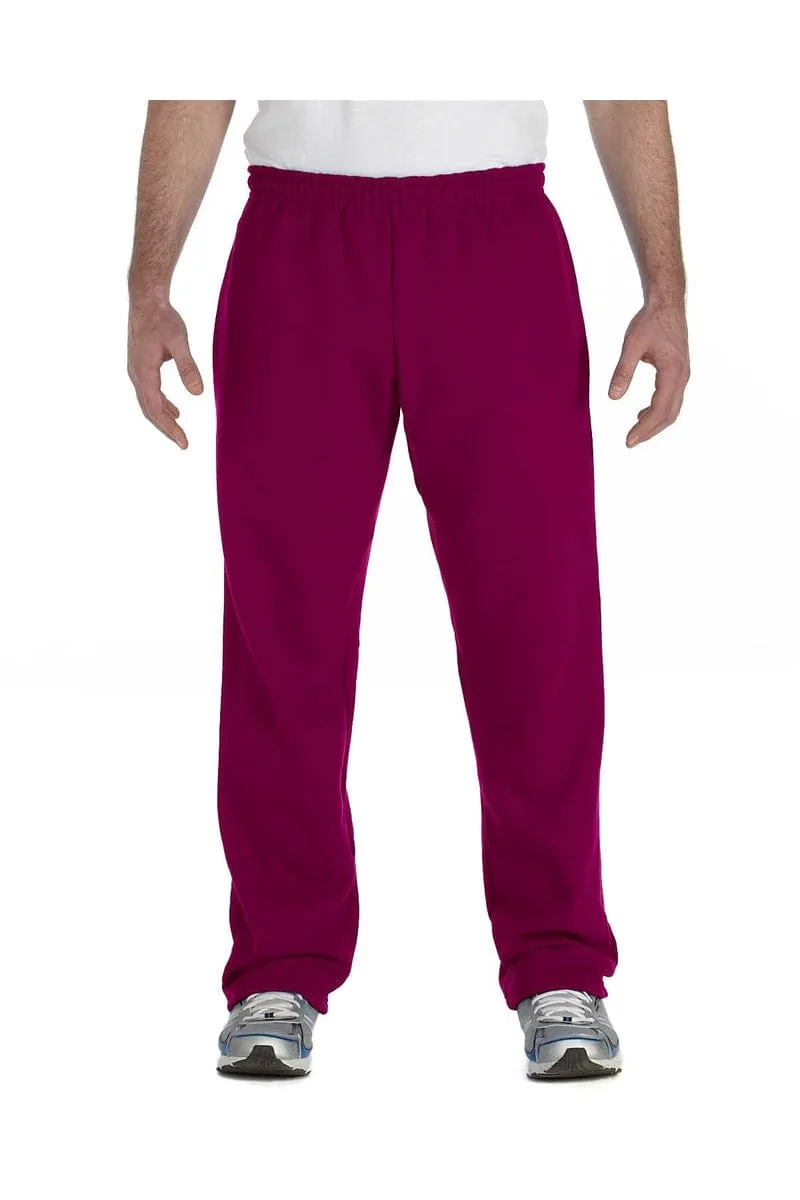 Gildan G184: Adult Unisex Heavy Blend™  Adult 8 oz., 50/50 Open-Bottom Sweatpants
