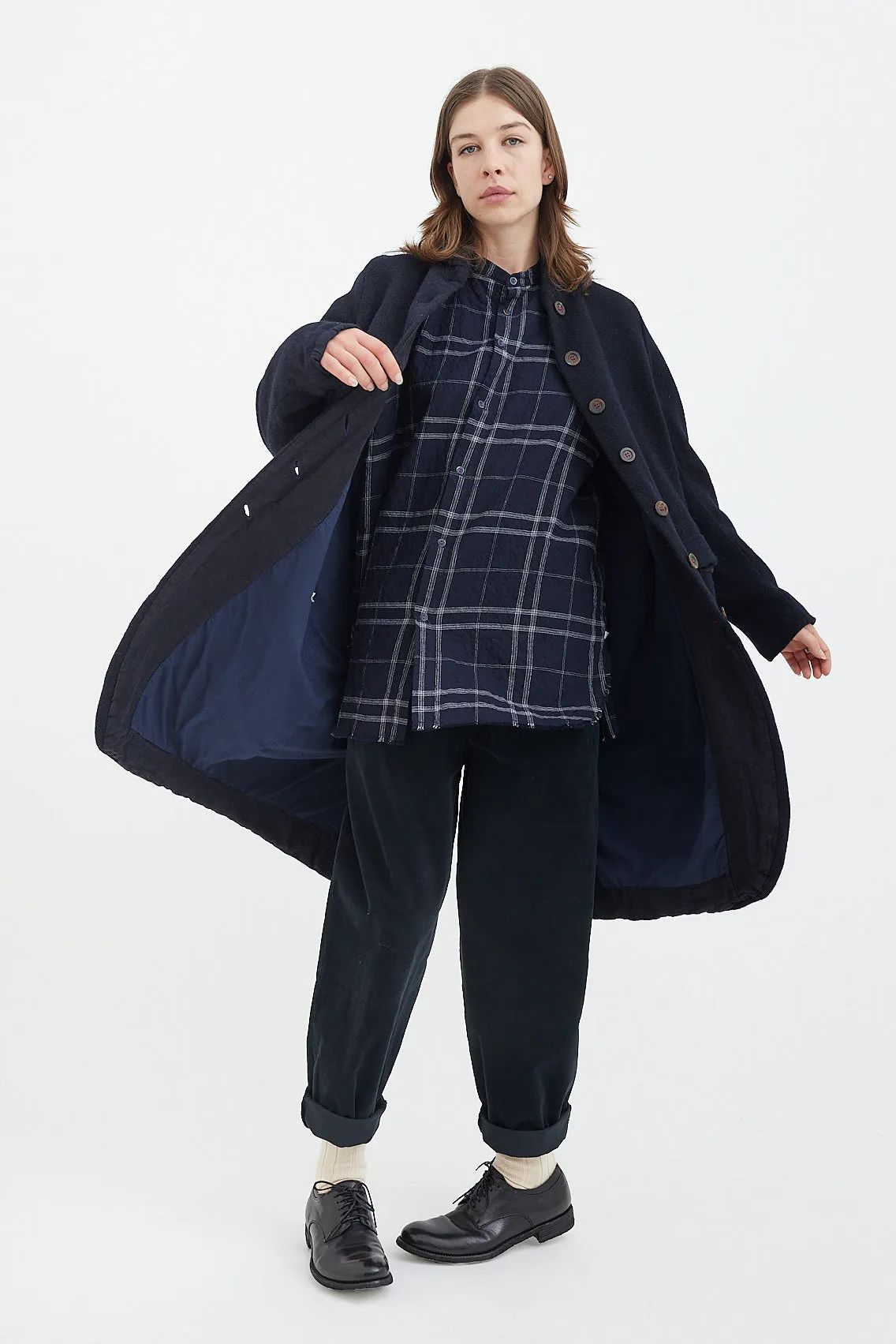 Hannoh Wessel - Marika Coat - Navy