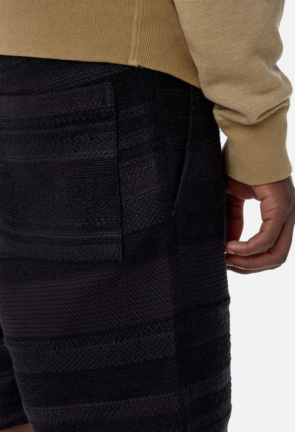 Jacquard Hoya Shorts / Black
