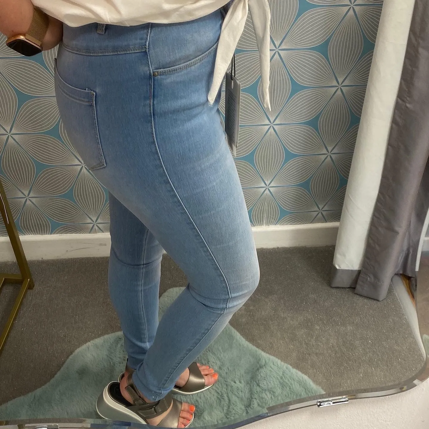 Light Blue High Waist Royal Jean