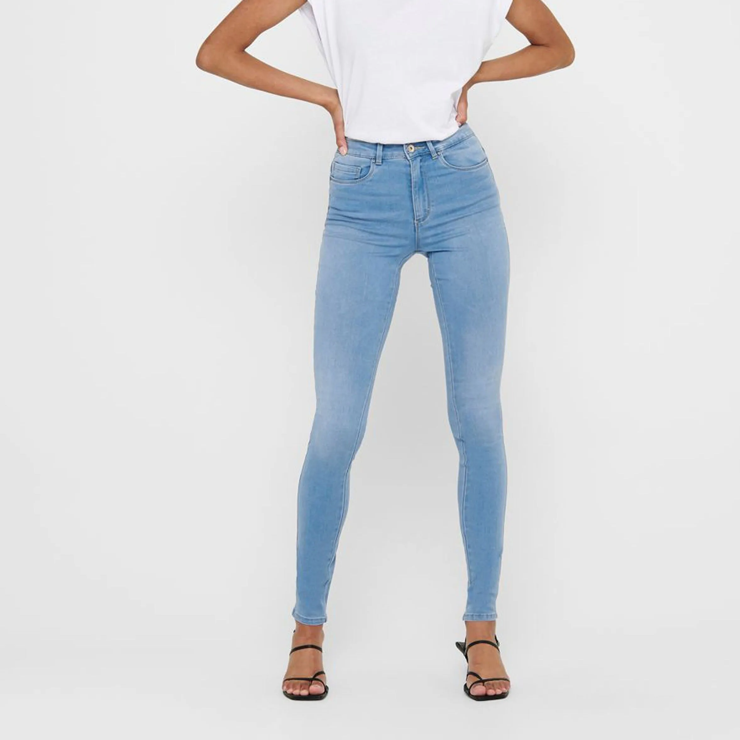 Light Blue High Waist Royal Jean
