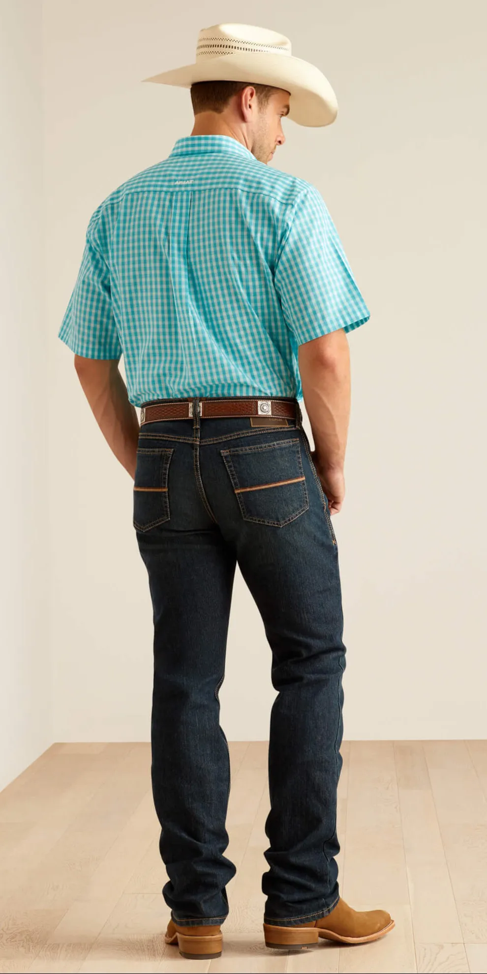 Men's Ariat 10045372 M4 Pro Series Ray Boot Cut Jean