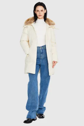Mid-Length Winter Thickened Puffer Jacket