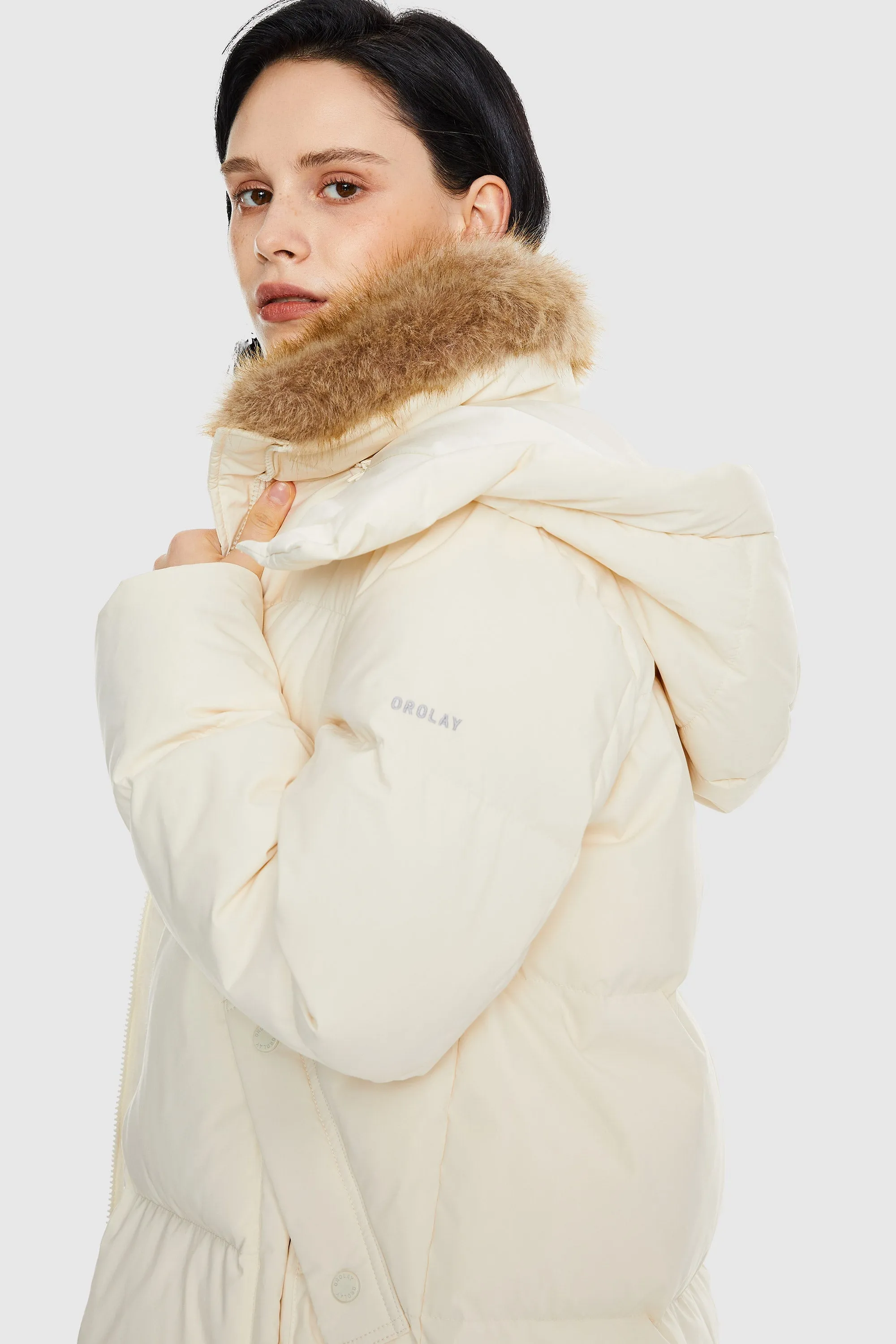 Mid-Length Winter Thickened Puffer Jacket