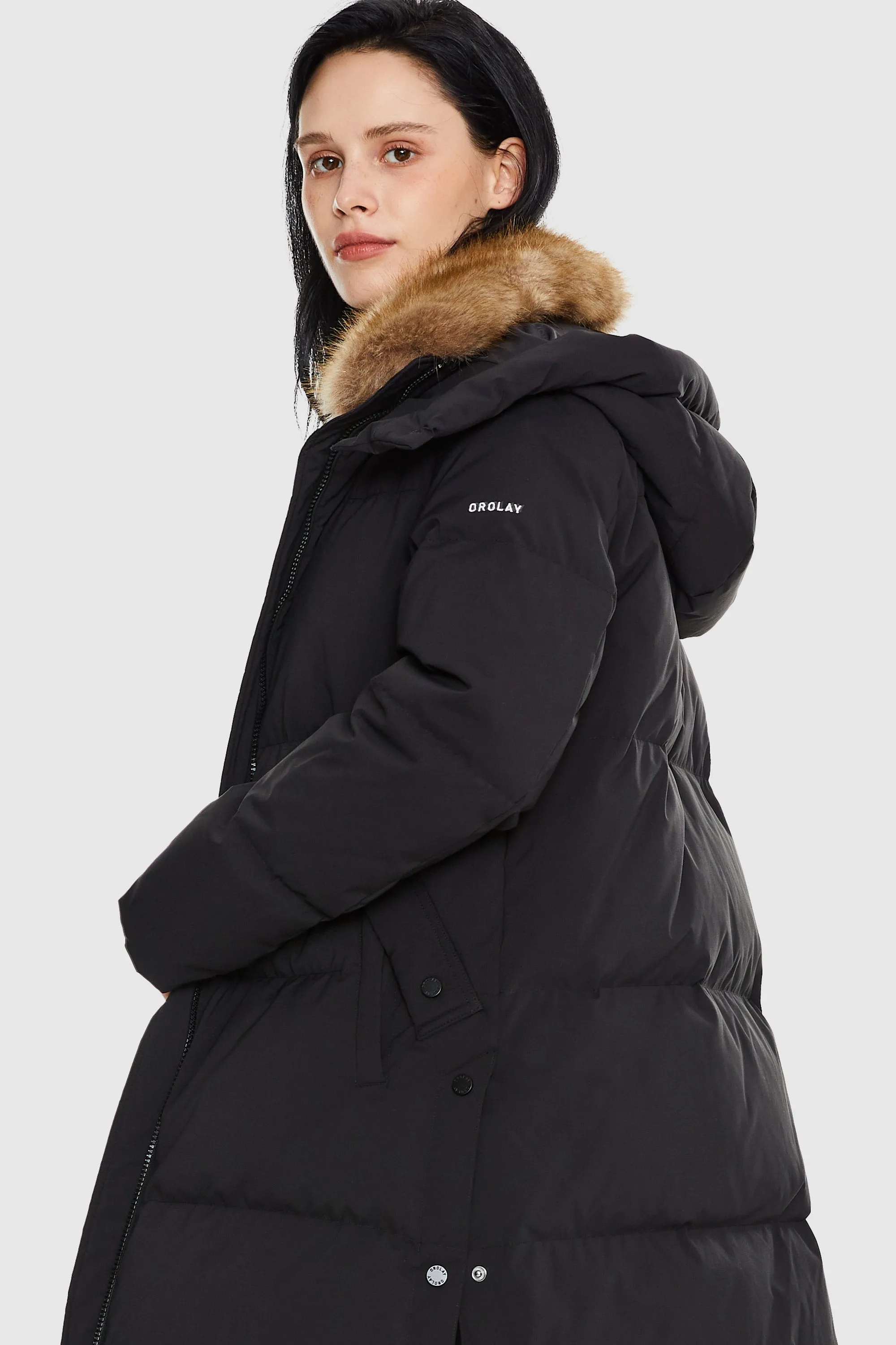 Mid-Length Winter Thickened Puffer Jacket