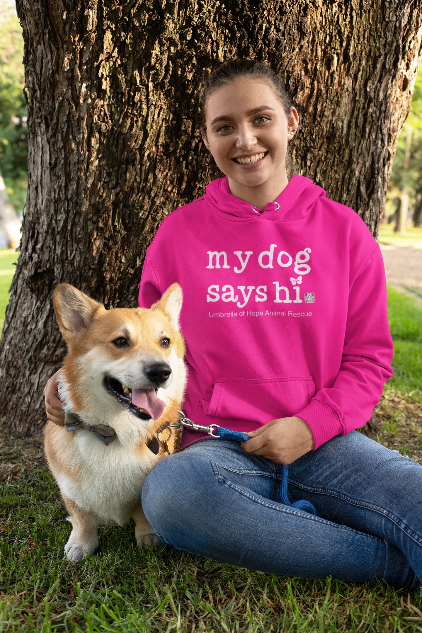 My Dog Says Hi Hoodie