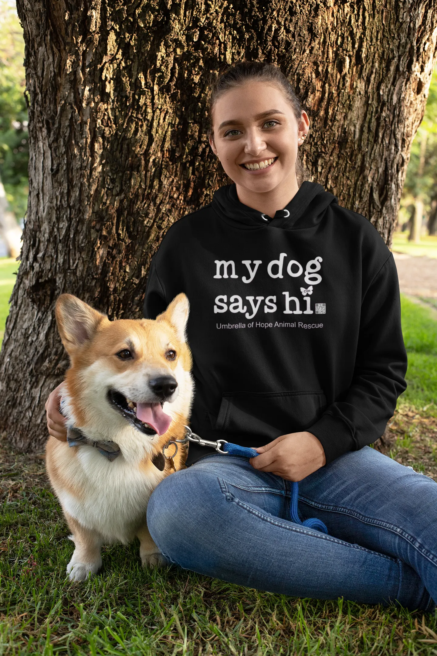 My Dog Says Hi Hoodie