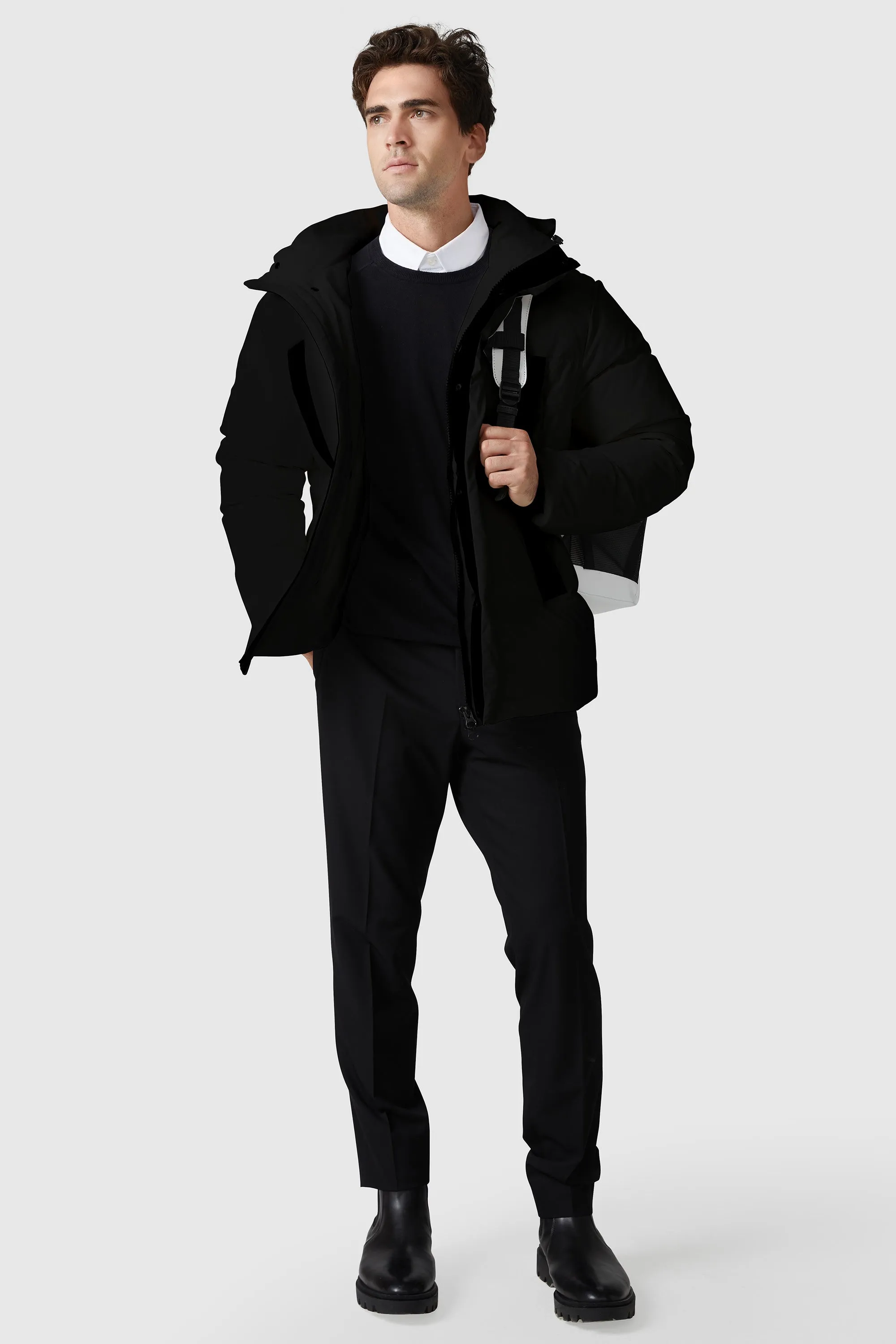 Short Thickened Down Puffer Coat