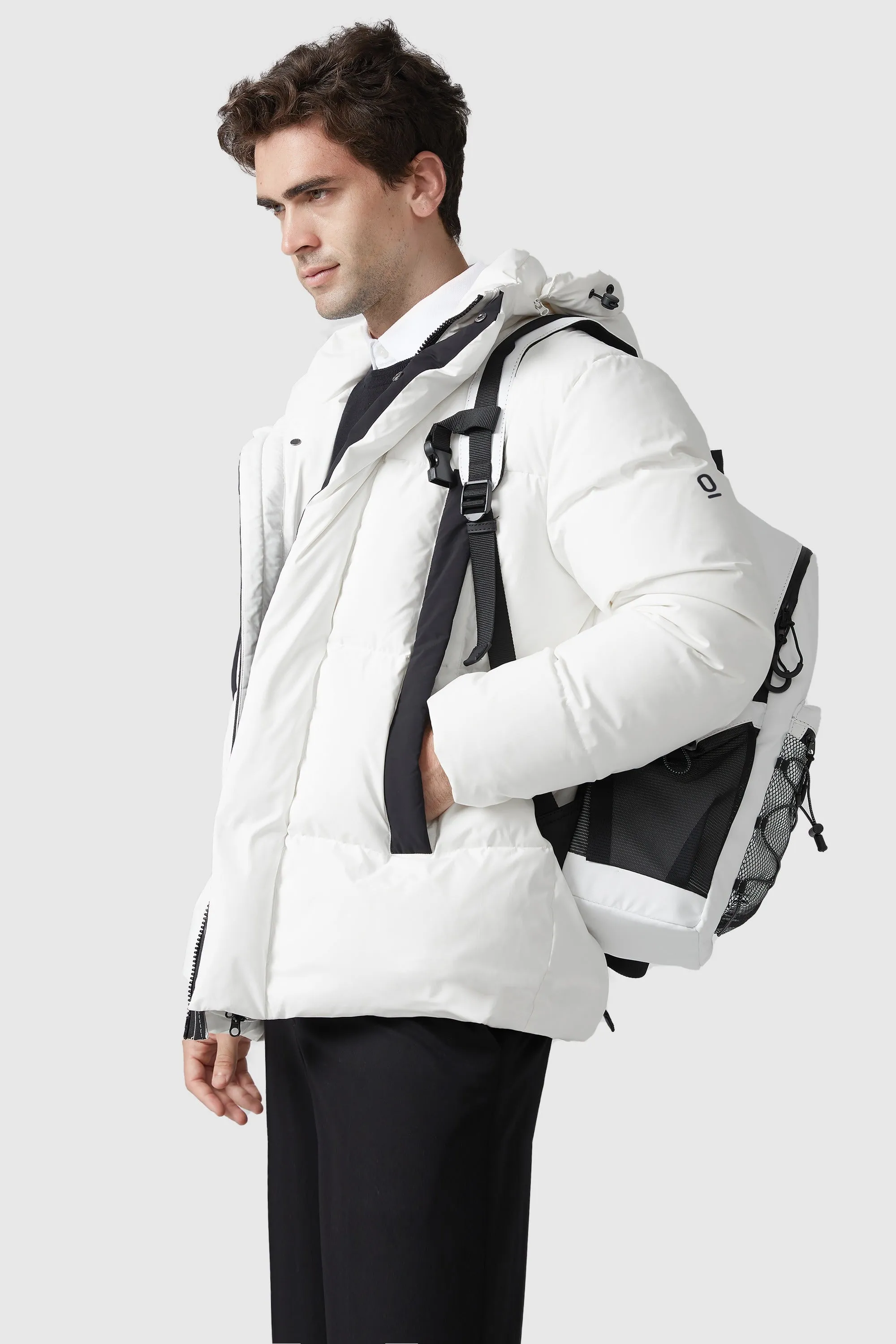 Short Thickened Down Puffer Coat