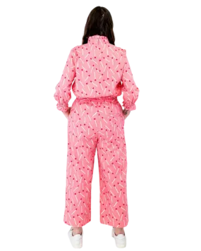 Size 22 - Jericho Road Clothing Pink Lovestruck Pants
