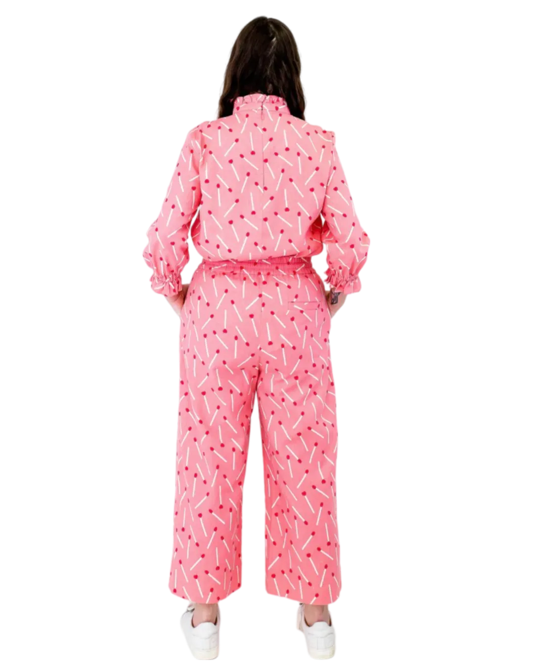 Size 22 - Jericho Road Clothing Pink Lovestruck Pants