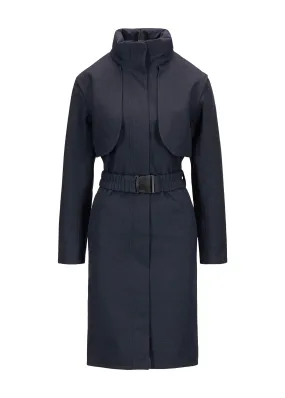 Skyet Coat - Dark Navy