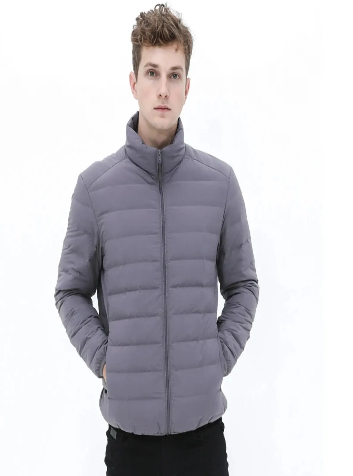 Slim Fit Lightweight Puffer Jacket