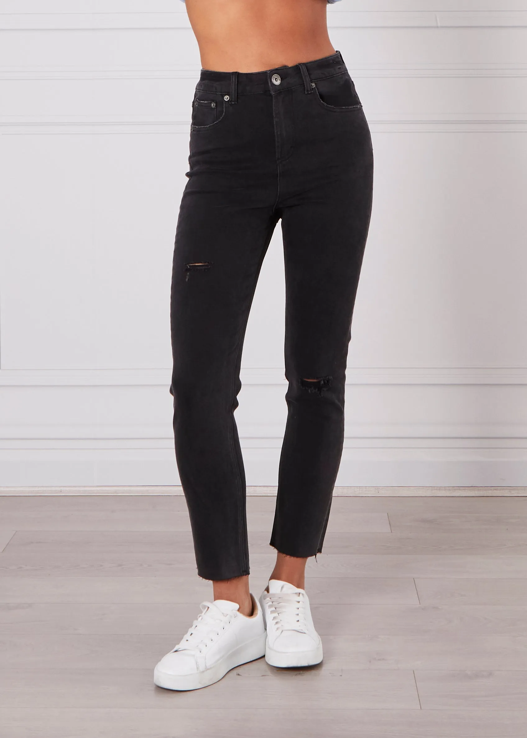 Taylor Mom Jean - Black